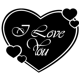 I love you